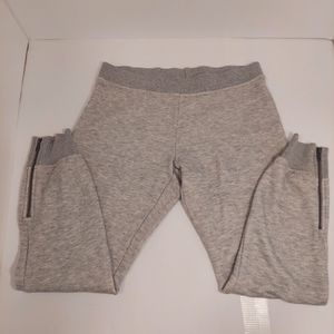 Spiritual Gangster Womens M Namaste Gray Cozy Jogger Pants Loungewear